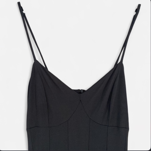 Viris Zamara Women’s Sleeveless Maxi Dress Black Sz Medium Evening Prom Wedding - Picture 6 of 12